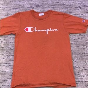 orange champion t-shirt